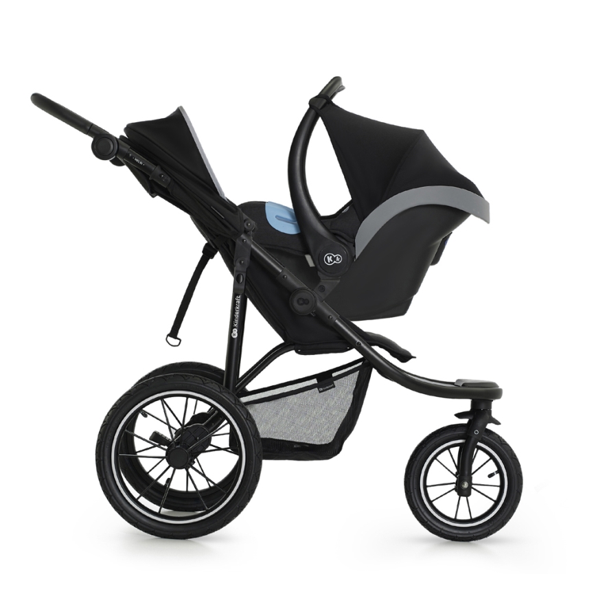 KINDERKRAFT - Kinderwagen HELSI2 schwarz