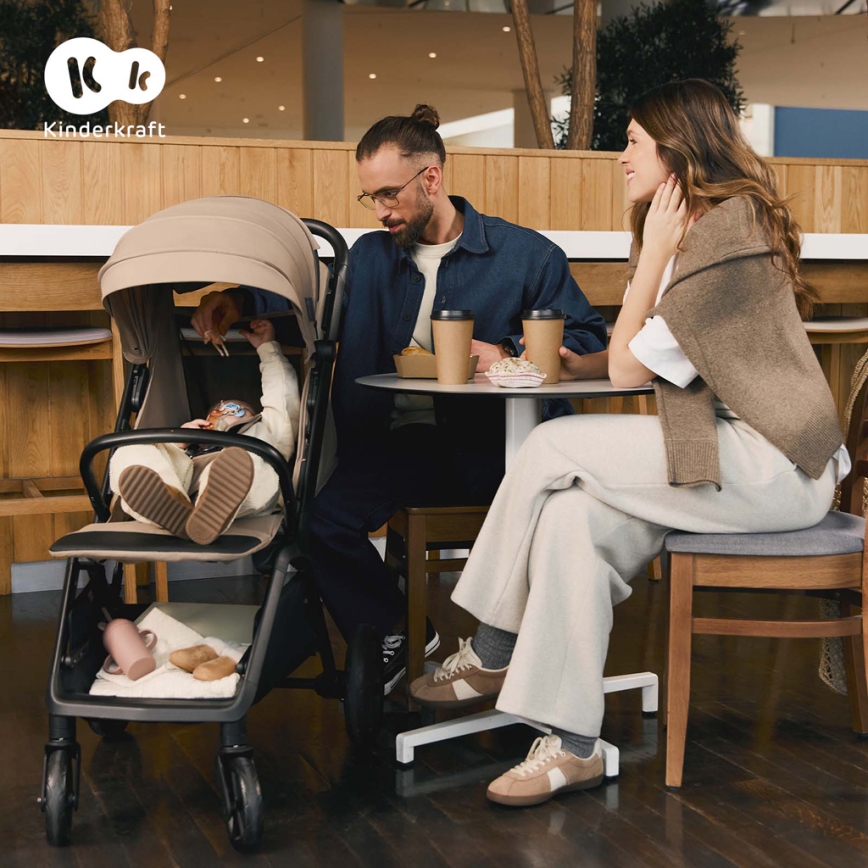KINDERKRAFT - Kinderwagen LOOM beige