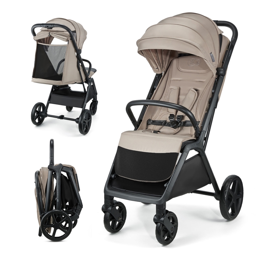 KINDERKRAFT - Kinderwagen LOOM beige