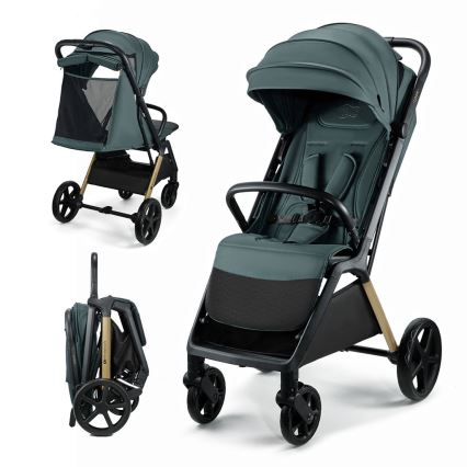 KINDERKRAFT - Kinderwagen LOOM grün