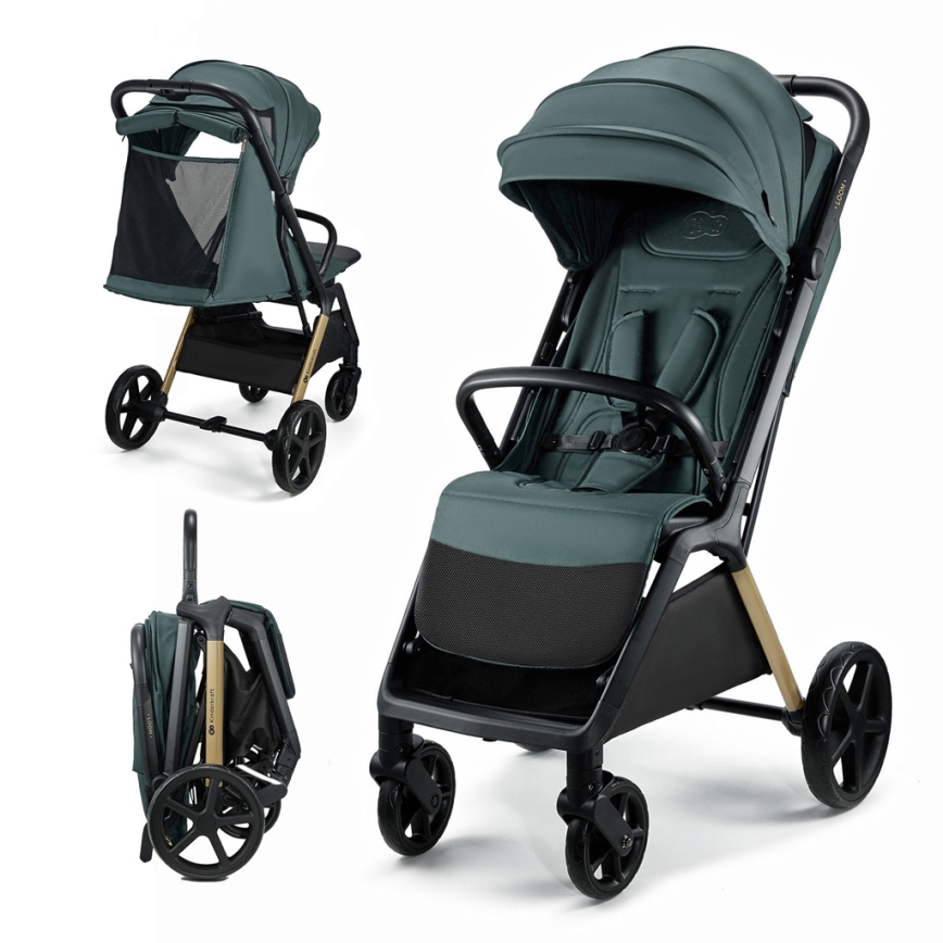 KINDERKRAFT - Kinderwagen LOOM grün