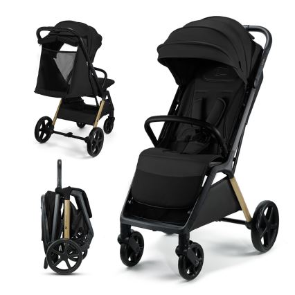 KINDERKRAFT - Kinderwagen LOOM schwarz