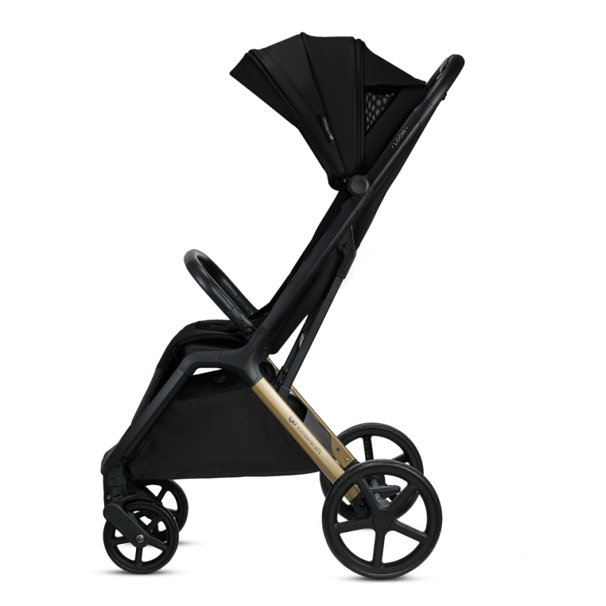 KINDERKRAFT - Kinderwagen LOOM schwarz