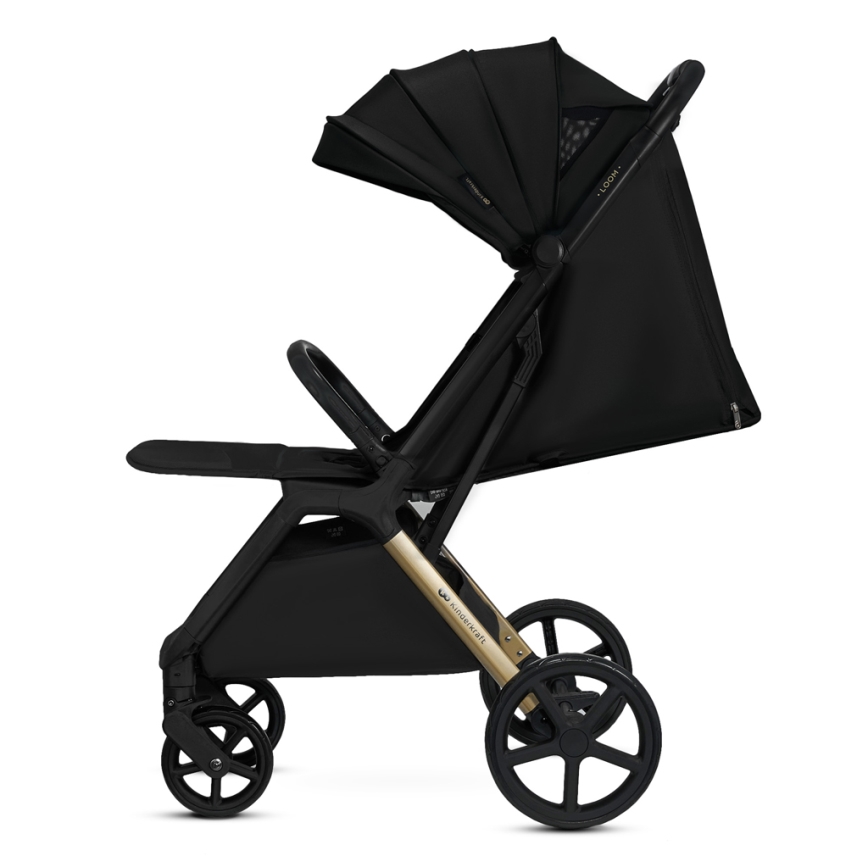 KINDERKRAFT - Kinderwagen LOOM schwarz