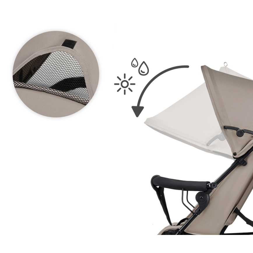 KINDERKRAFT - Kinderwagen TIK beige