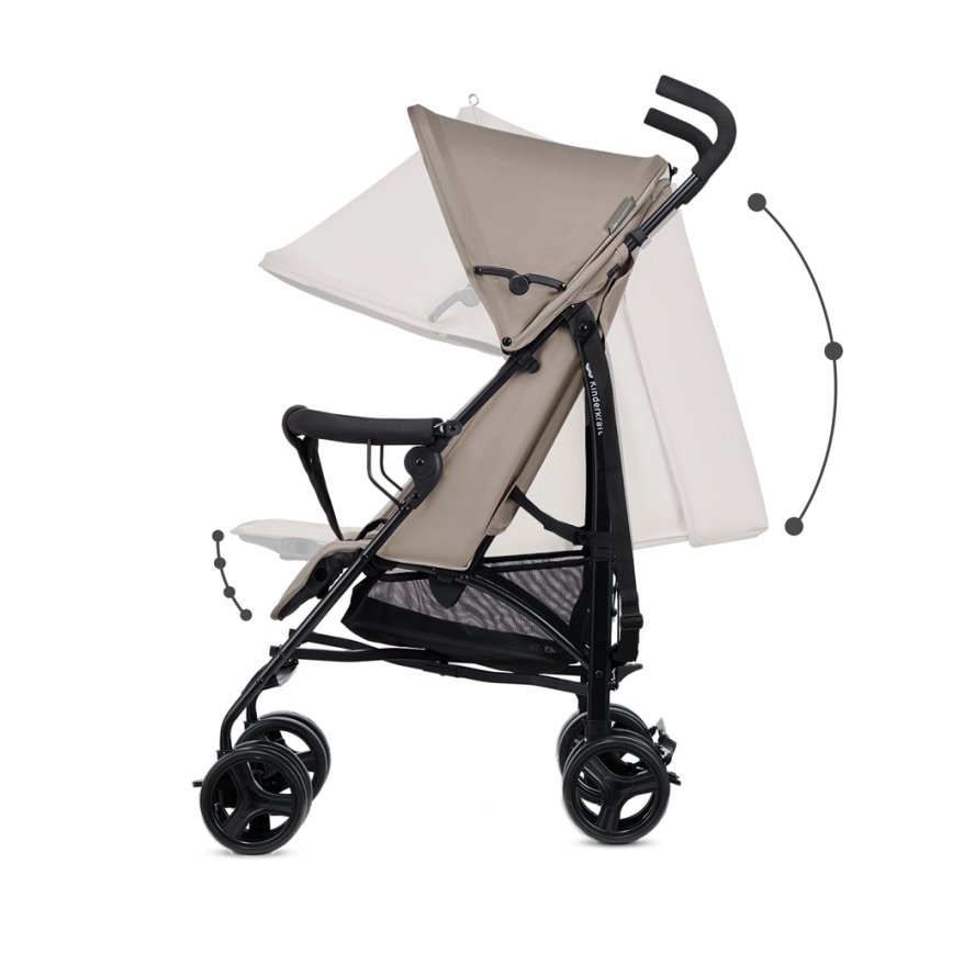 KINDERKRAFT - Kinderwagen TIK beige