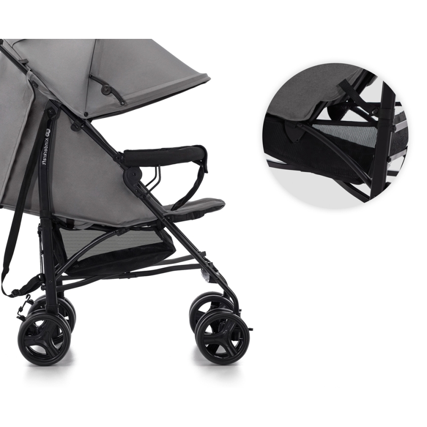 KINDERKRAFT - Kinderwagen TIK Stone grau
