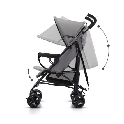 KINDERKRAFT - Kinderwagen TIK Stone grau