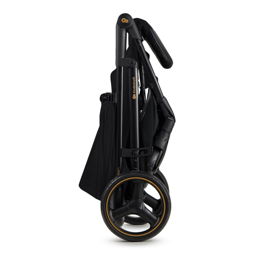 KINDERKRAFT - Kinderwagen TRIG 3 Onyx schwarz