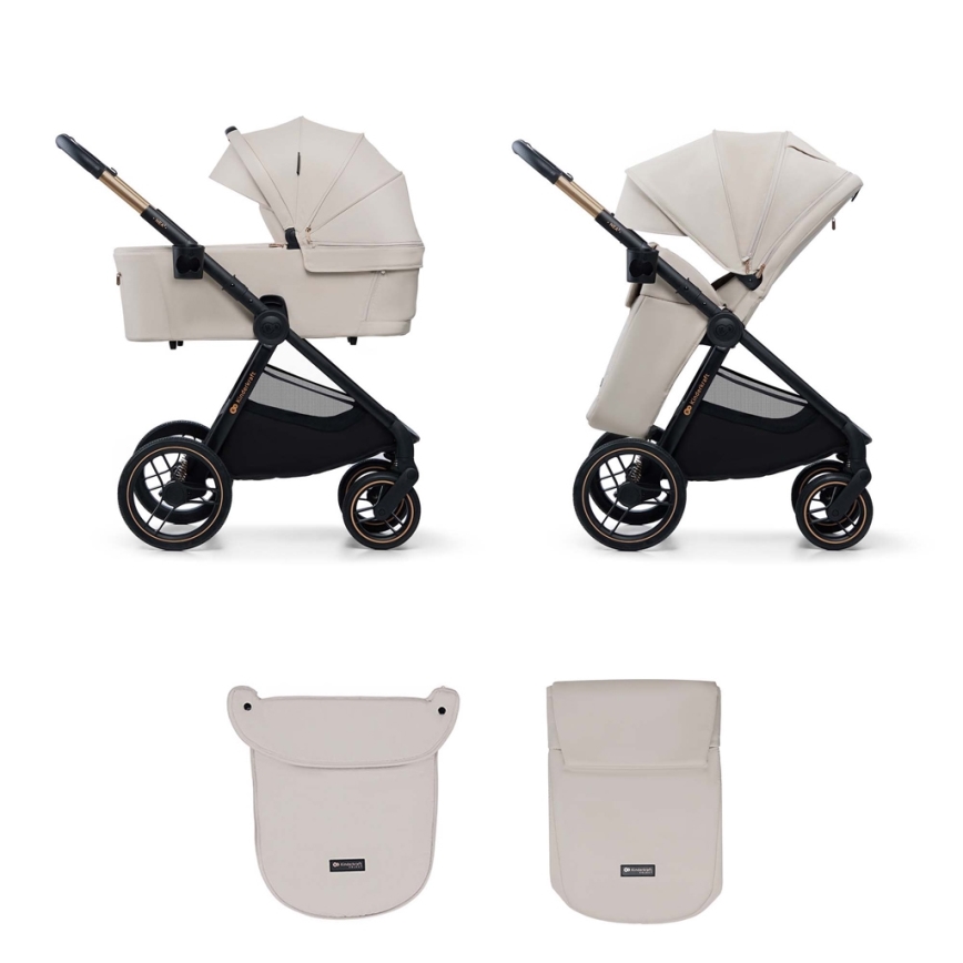 KINDERKRAFT - Kombi-Kinderwagen 2in1 NEA 2 beige
