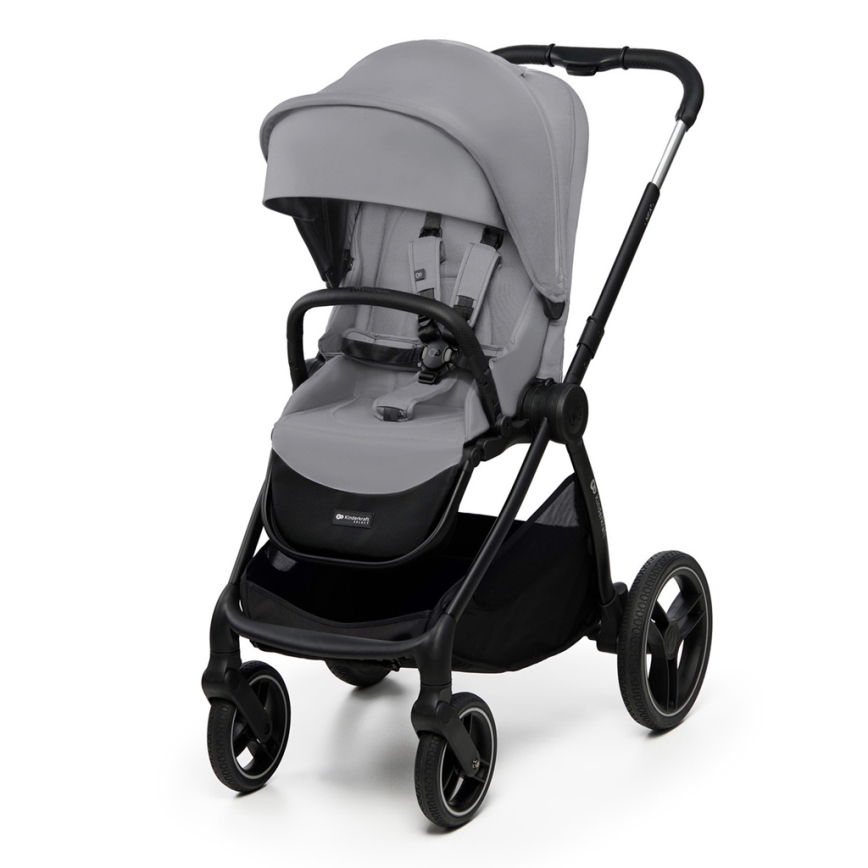 KINDERKRAFT - Kombi-Kinderwagen 2in1 NEA 2 Platinum grau