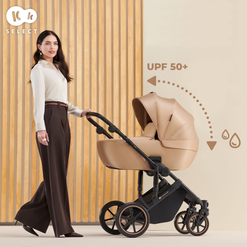 KINDERKRAFT - Kombi-Kinderwagen 2in1 PRIME 2 beige