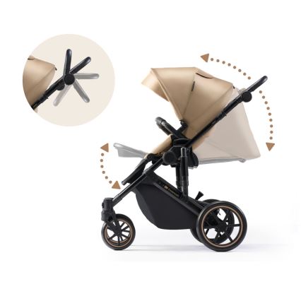 KINDERKRAFT - Kombi-Kinderwagen 2in1 PRIME 2 beige
