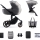 KINDERKRAFT - Kombi-Kinderwagen 2in1 PRIME 2 grau