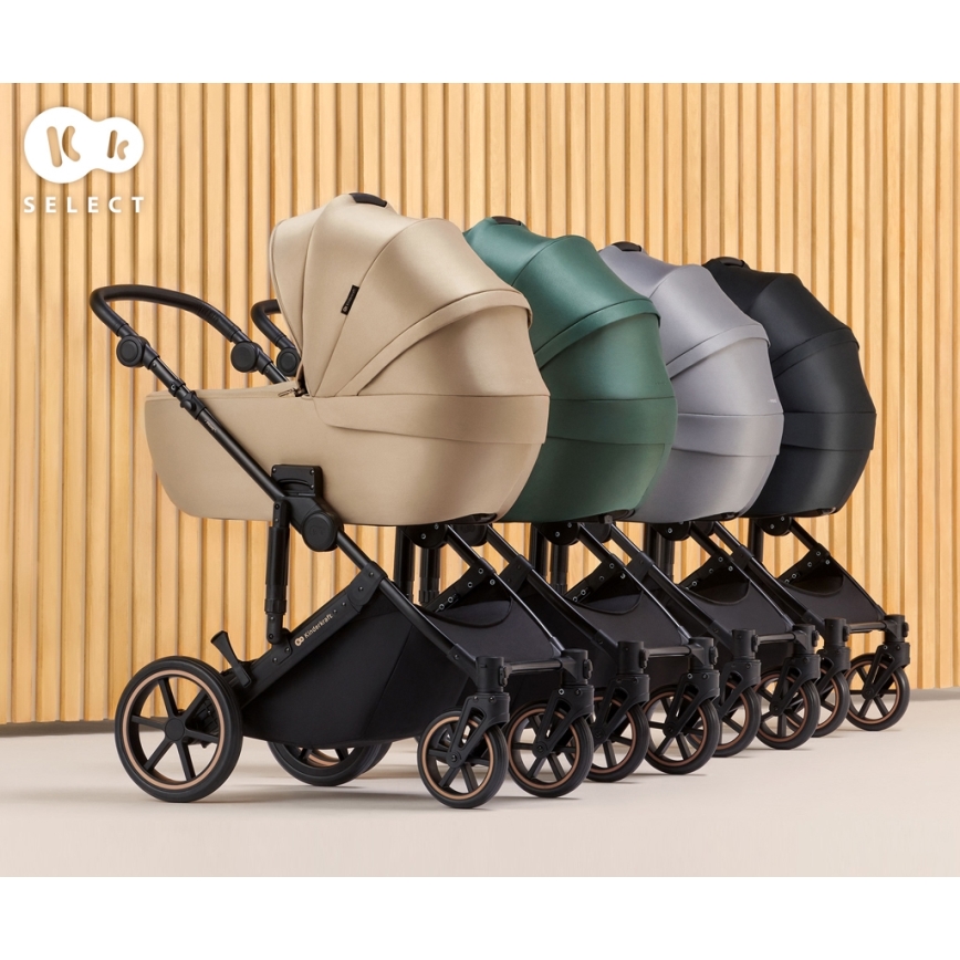 KINDERKRAFT - Kombi-Kinderwagen 2in1 PRIME 2 grau