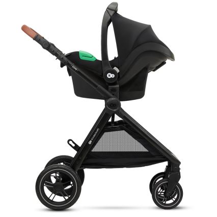 KINDERKRAFT - Kombi-Kinderwagen 3in1 ESME Sand beige + Auto-Kindersitz MINK PRO