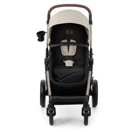 KINDERKRAFT - Kombi-Kinderwagen 3in1 MOOV 2 Moonlight grau + Kindersitz MINK PRO