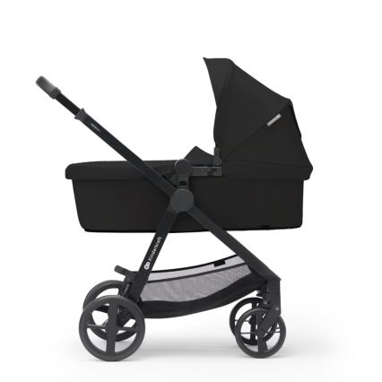 KINDERKRAFT - Kombi-Kinderwagen 3in1 NEWLY Klassisch schwarz  + Auto-Kindersitz MINK PRO