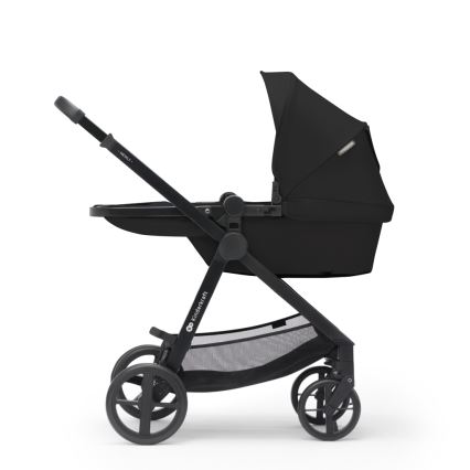 KINDERKRAFT - Kombi-Kinderwagen 3in1 NEWLY Klassisch schwarz  + Auto-Kindersitz MINK PRO