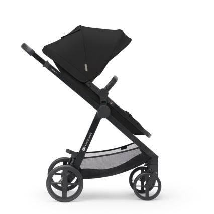 KINDERKRAFT - Kombi-Kinderwagen 3in1 NEWLY Klassisch schwarz  + Auto-Kindersitz MINK PRO