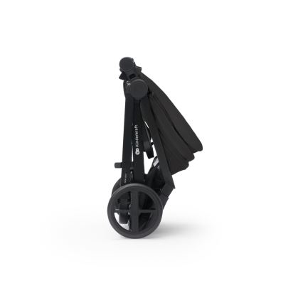 KINDERKRAFT - Kombi-Kinderwagen 3in1 NEWLY Klassisch schwarz  + Auto-Kindersitz MINK PRO