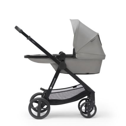 KINDERKRAFT - Kombi-Kinderwagen 3in1 NEWLY Moonlight grau  + Auto-Kindersitz MINK PRO
