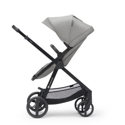 KINDERKRAFT - Kombi-Kinderwagen 3in1 NEWLY Moonlight grau  + Auto-Kindersitz MINK PRO