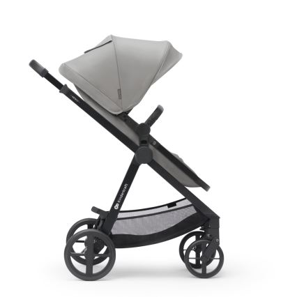 KINDERKRAFT - Kombi-Kinderwagen 3in1 NEWLY Moonlight grau  + Auto-Kindersitz MINK PRO