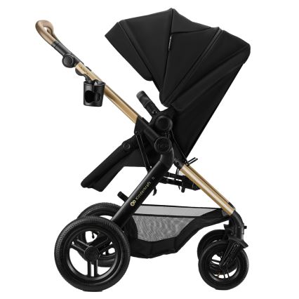KINDERKRAFT - Kombinierter 3-in-1-Kinderwagen MOOV 2 XL Air Black