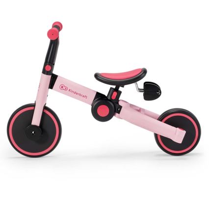 KINDERKRAFT - Laufrad für Kinder 3in1 4TRIKE rosa