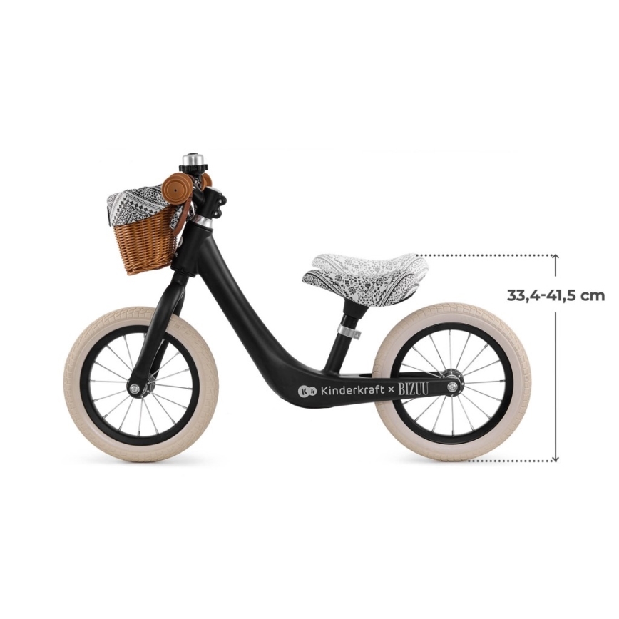 KINDERKRAFT - Laufrad RAPID 2 Lunar Black Bizuu