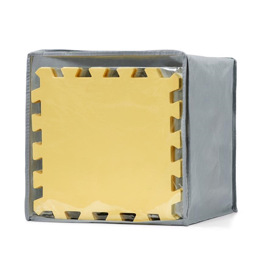 KINDERKRAFT - Schaumstoff-Puzzle LUNO 30 Stück grau/gelb