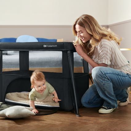 KINDERKRAFT - Reisebett 3-in-1 CAMI schwarz