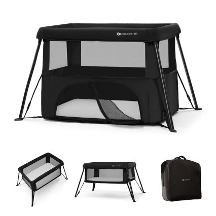 KINDERKRAFT - Reisebett 3-in-1 CAMI schwarz
