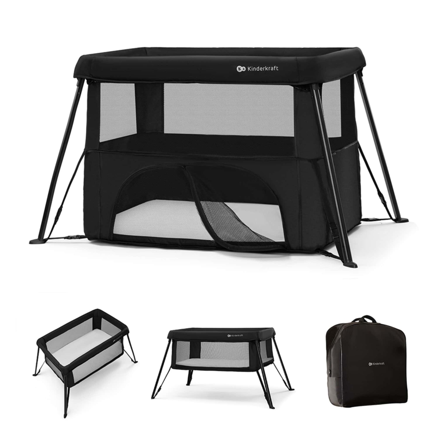 KINDERKRAFT - Reisebett 3-in-1 CAMI schwarz