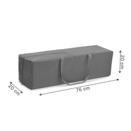 KINDERKRAFT - Reisebett JOY in Grau-Blau