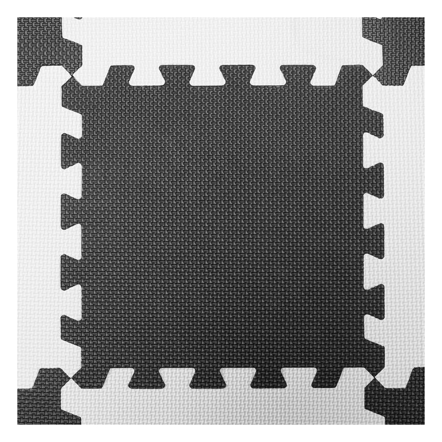 KINDERKRAFT - Schaumstoffpuzzle LUNO 30Stück schwarz/weiß