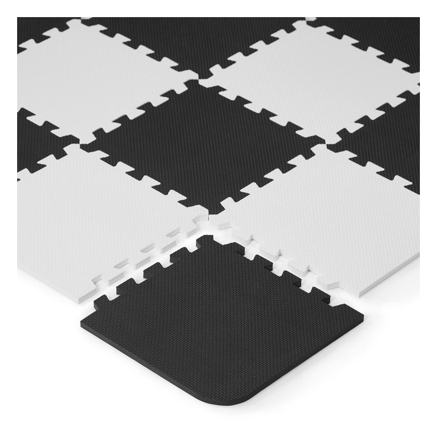 KINDERKRAFT - Schaumstoffpuzzle LUNO 30Stück schwarz/weiß