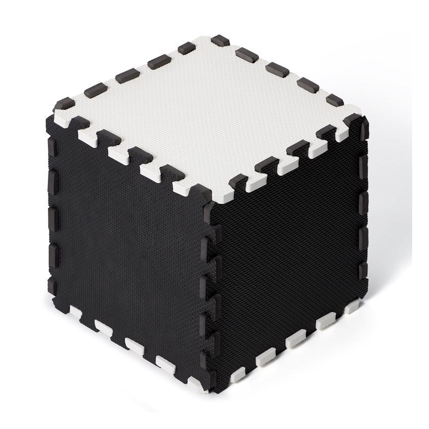 KINDERKRAFT - Schaumstoffpuzzle LUNO 30Stück schwarz/weiß