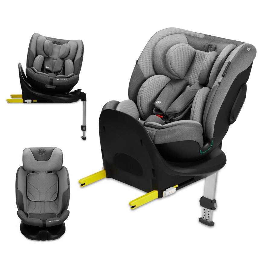 KINDERKRAFT SELECT - Auto-Kindersitz I-FIX (40-150 cm) Cool grau