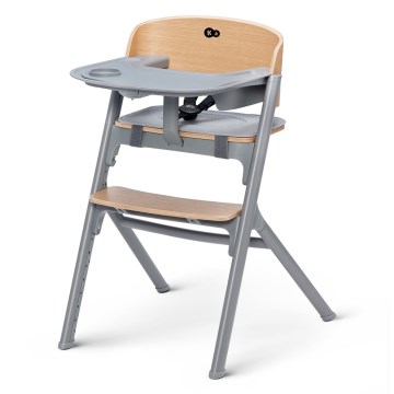 KINDERKRAFT SELECT - Esstischstuhl für Kinder 3in1 LIVY Premium Eiche