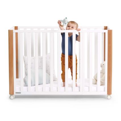 KINDERKRAFT SELECT - Kinderbett 4-in-1 KOYA Premium Buche/Kiefer