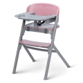 KINDERKRAFT SELECT - Kinderhochstuhl 3in1 LIVY Premium Aster Pink
