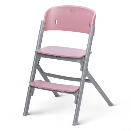 KINDERKRAFT SELECT - 3-in-1 Kinderhochstuhl LIVY Premium Aster pink + Babywippe CALMEE