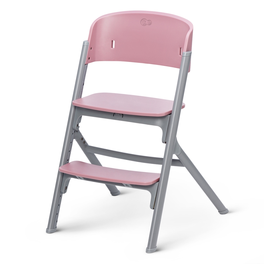 KINDERKRAFT SELECT - 3-in-1 Kinderhochstuhl LIVY Premium Aster pink + Babywippe CALMEE