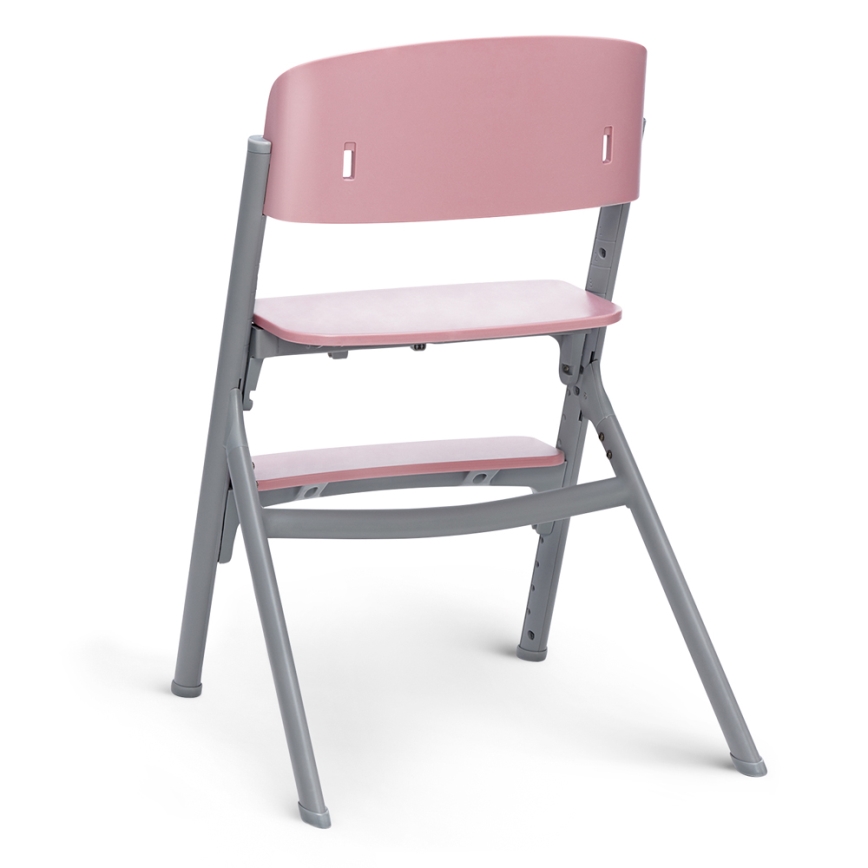 KINDERKRAFT SELECT - 3-in-1 Kinderhochstuhl LIVY Premium Aster pink + Babywippe CALMEE