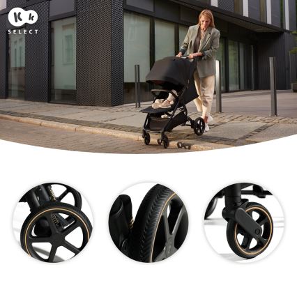 KINDERKRAFT SELECT - Kinderwagen MITZY Ink schwarz