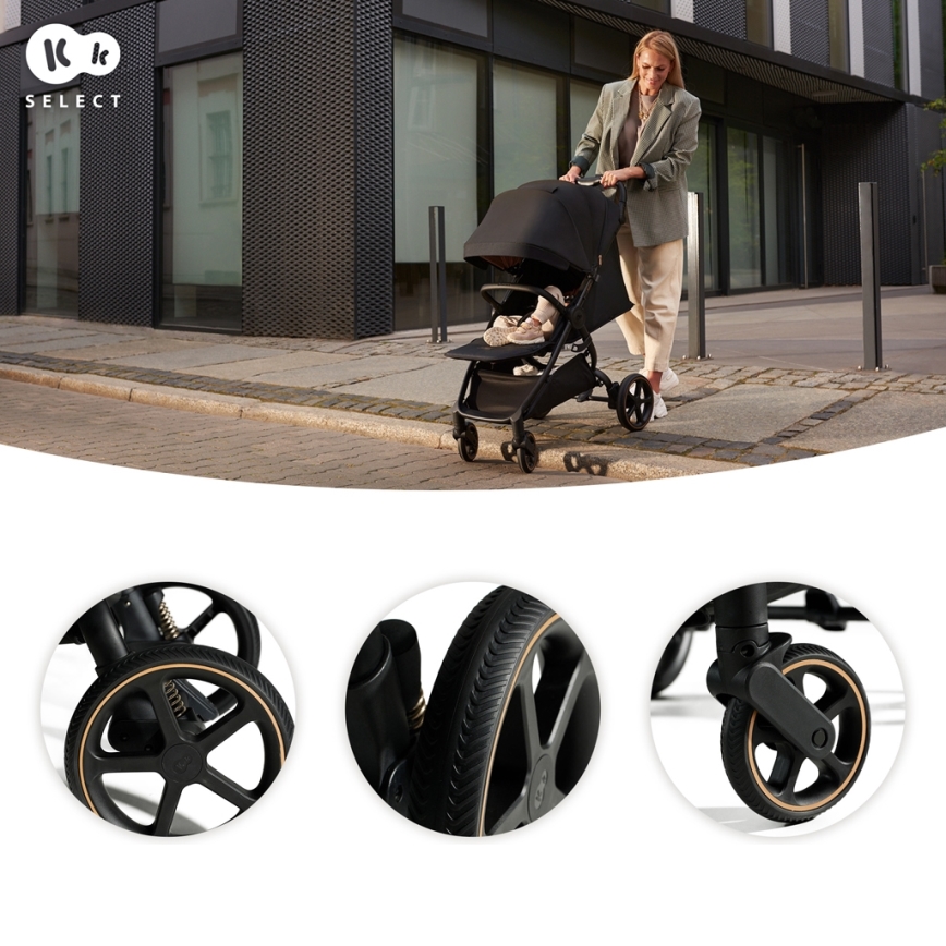KINDERKRAFT SELECT - Kinderwagen MITZY Ink schwarz