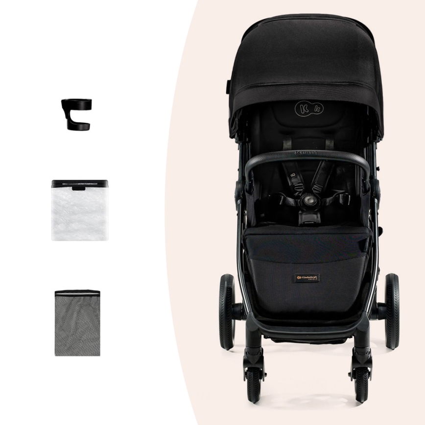 KINDERKRAFT SELECT - Kinderwagen MITZY Ink schwarz