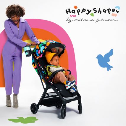 KINDERKRAFT SELECT - Kinderwagen NUBI 2 Happy shapes